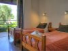 Athina residence, 2 bedroom apartment, 2nd bedroom & balcony view